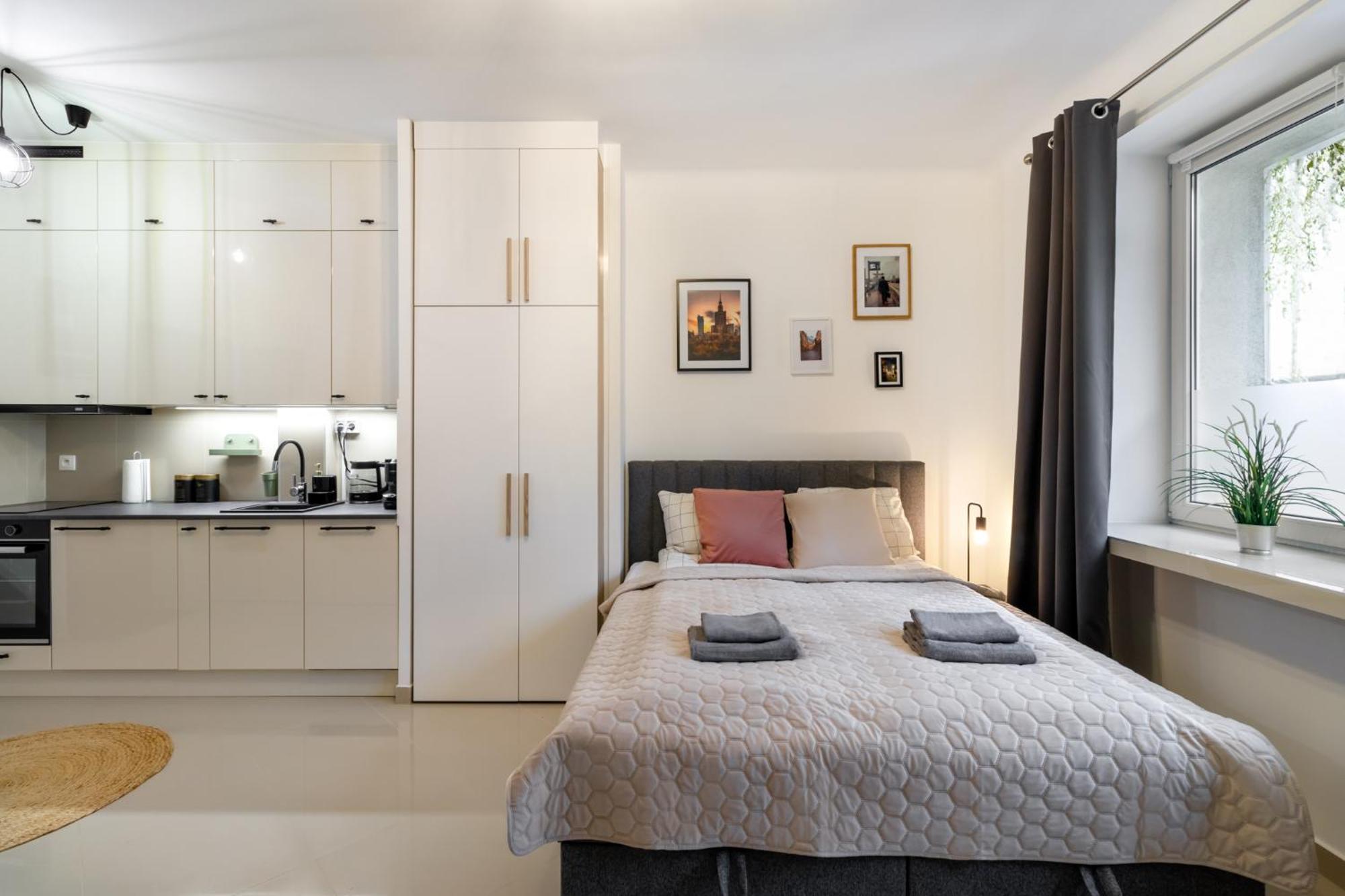 Golden Apartments Warsaw-Cozy Studio-Old Town&Orla エクステリア 写真